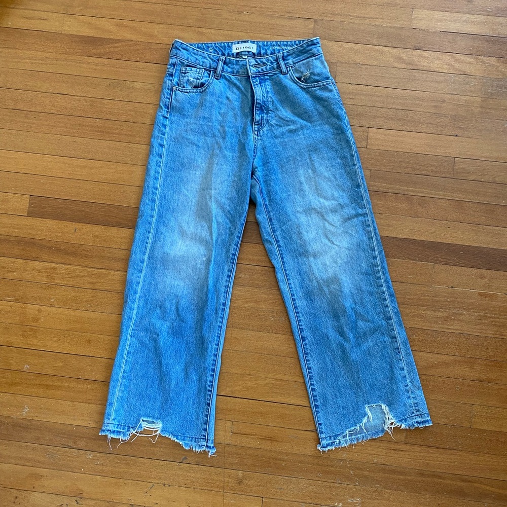Women’s DL1961 size 27 wide leg high rise jeans